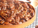 Tarte aux noix de pécan et caramel