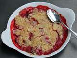 Crumble aux fraises