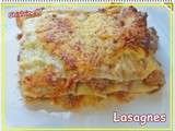 Lasagnes