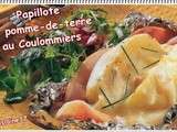 Papillote de pomme-de-terre au Coulommiers