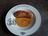 Boudin blanc au cidre