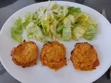 Croquettes de carottes et pommes de terre