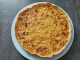 Quiche au potimarron et Cantal