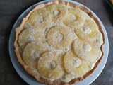 Tarte à l'ananas et noix de coco