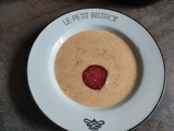 Velouté de coeur de palmier et chorizo au compact cook pro