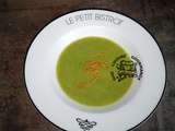 Veloute de courgettes et oranges bio