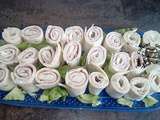 Wraps au boursin et au jambon