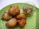 Croquettes de morue et sauce chien