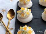 Mini-pavlovas à l’ananas et au gingembre