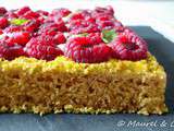 Tarte aux framboises de Christophe adam