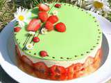 Fraisier {recette de base classique }