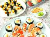 Nigiris, makis et autres sushis