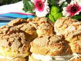 Paris-Brest, crème vanille et coeur de caramelia