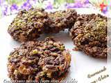 Cookies sans cuisson, façon roses des sables