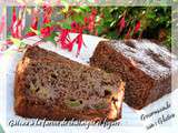 Gâteau à la farine de châtaigne, figues, miel et huile de coco