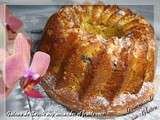 Gâteau de Savoie aux amandes et fruits secs