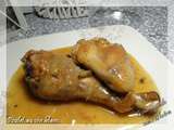 Poulet au vin blanc