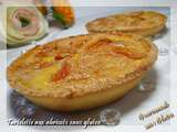 Tartelettes flan aux abricots sans gluten