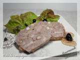 Terrine de campagne aux noisettes