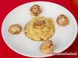 Risotto aux zestes de yuzu et aux coquilles Saint-Jacques