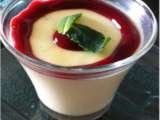 Panna cotta aux fruits rouges