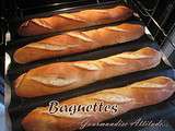 Baguettes au Cook'in (pain blanc)