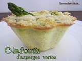 Clafoutis d'asperges vertes