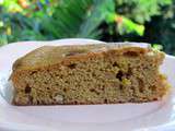 Gâteau très moelleux aux amandes, maïs, huile d’olive et Marsala