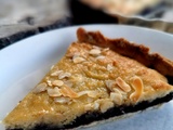 Tarte Bakewell (spécialité anglaise) à la myrtille