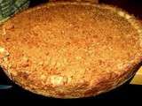 Tarte crumble chti rhubarbe spéculoos