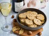 Biscuits apéritif au parmesan et cèpes séchés