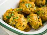 Boulettes de courgettes au curry