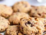 Cookies au chocolat, pécan et noisettes