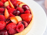 Tarte aux fruits rouges