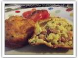 Plat du soir : Muffins jambon/bacon