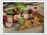 Plat du soir : Quiche lorraine et salade de saison