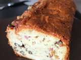 Cake bacon, noix & roquefort