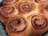 Cinnamon rolls – Roulés à la cannelle