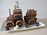 Originale : comment réaliser un gâteau tracteur pour l’anniversaire de votre enfant