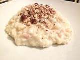 Risotto poire, roquefort & noisettes