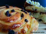 Pains aux Raisins sans Lactose