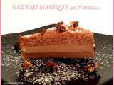 Gâteau magique au Nutella