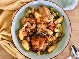 Tajine de poulet aux olives et citron