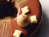 Entremets kalamansi marrons