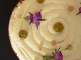 Tarte aux groseilles et amandes