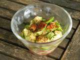 Verrine saumon pamplemousse avocat