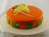 Entremet abricots et ananas