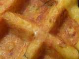 Gaufre de pommes de terre, carotte & aneth (sans gluten)