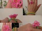 Diy bague fleur loom très réussie tuto facile