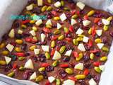 Brownies aux fruits secs et aux épices